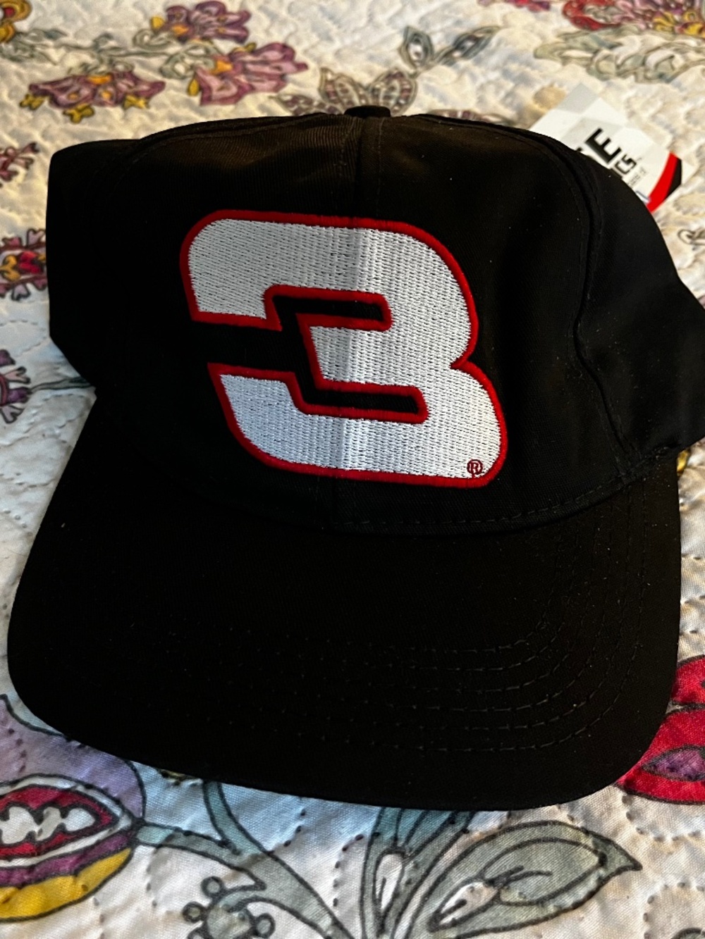 Vintage y2k Chase Authentics Dale Earnhardt Snapback Hat NWT Black NASCAR